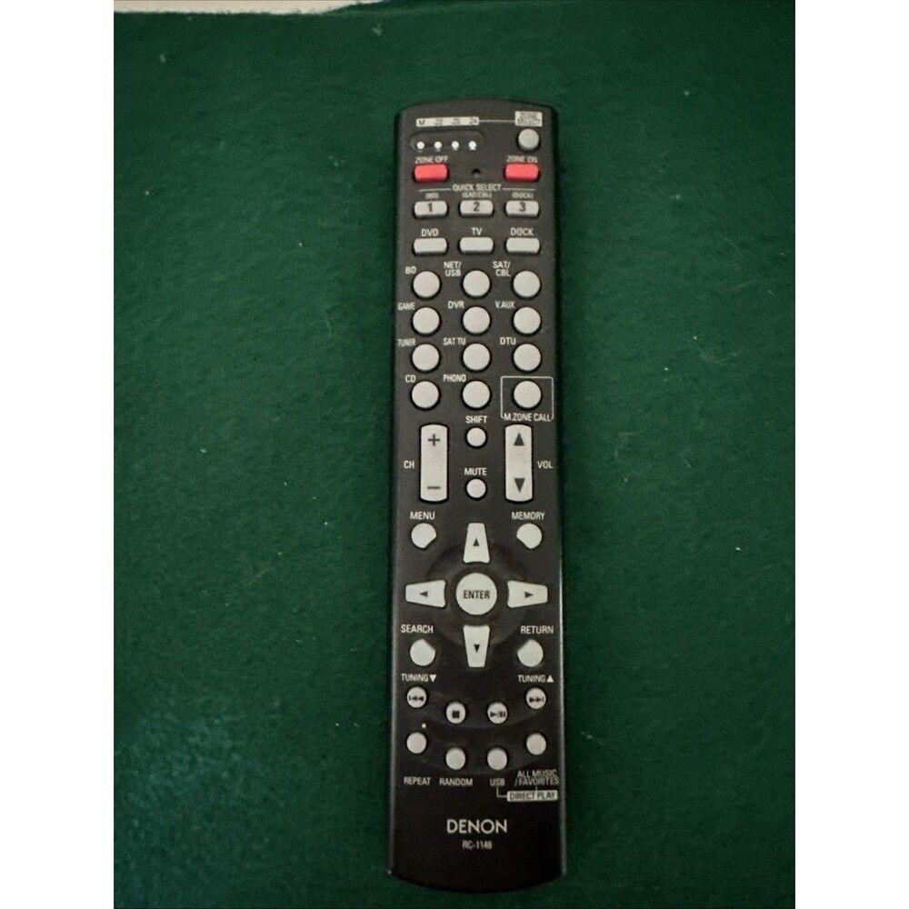 Denon RC-1148 Remote Control Replacement Unit – Tested & Compatible